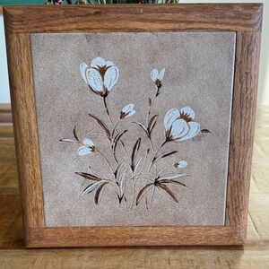Floral Wooden Wall Art